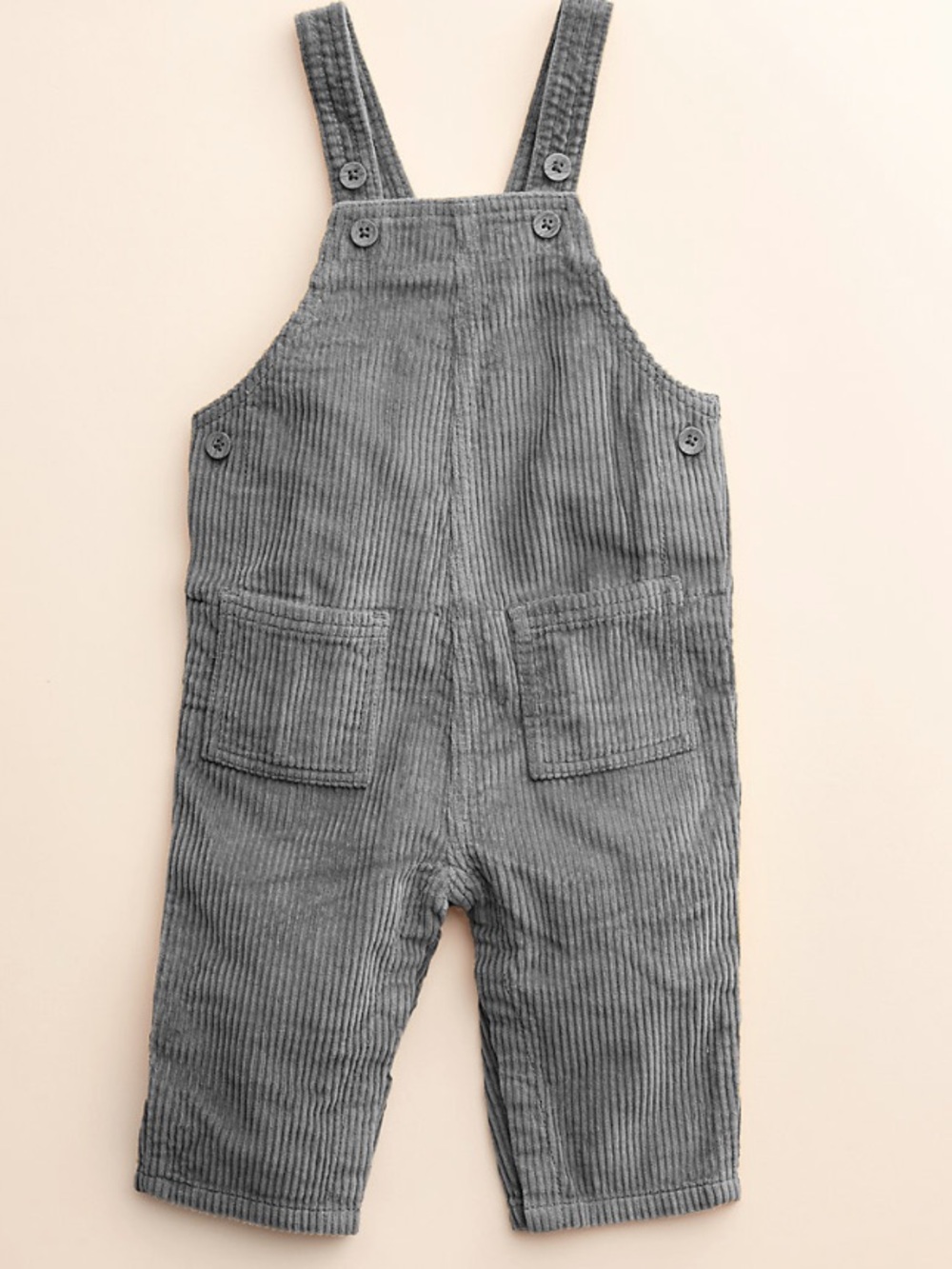 Little Co. by Lauren Conrad Gray Corduroy Kids Overalls
